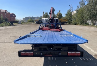 JAC N90 ЭВАКУАТОР СО СДВИЖНОЙ ПЛАТФОРМОЙ КМУ NR 811T 2S (4т)